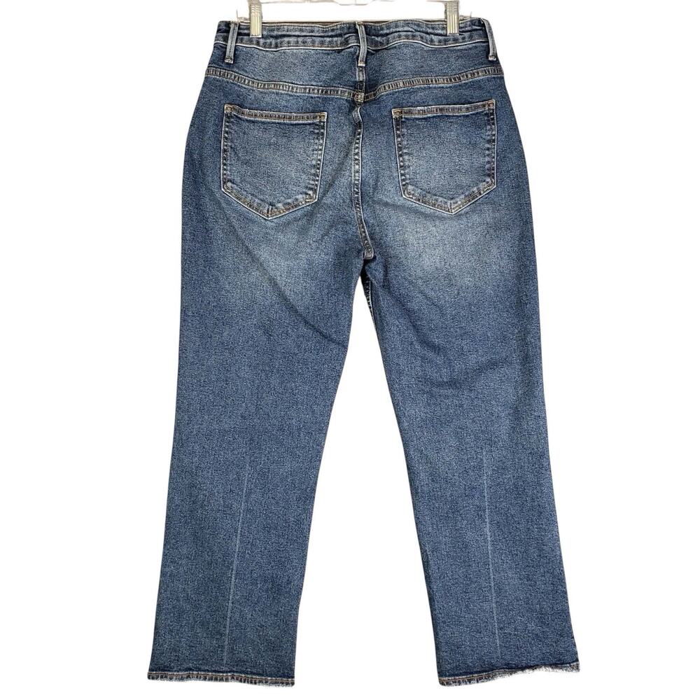 Driftwood Stella Jeans 31x27 Straight Leg Denim Sundance Medium Wash High Rise - Picture 3 of 11
